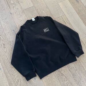 Stussy X Nike Men’s Black Crewneck